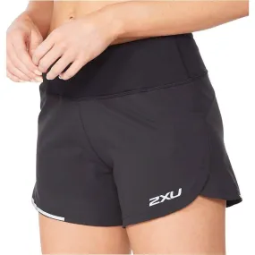 2XU Aero 4 Inch Womens Running Shorts - Black 2XU Aero 4 Inch Womens Running Shorts - Black