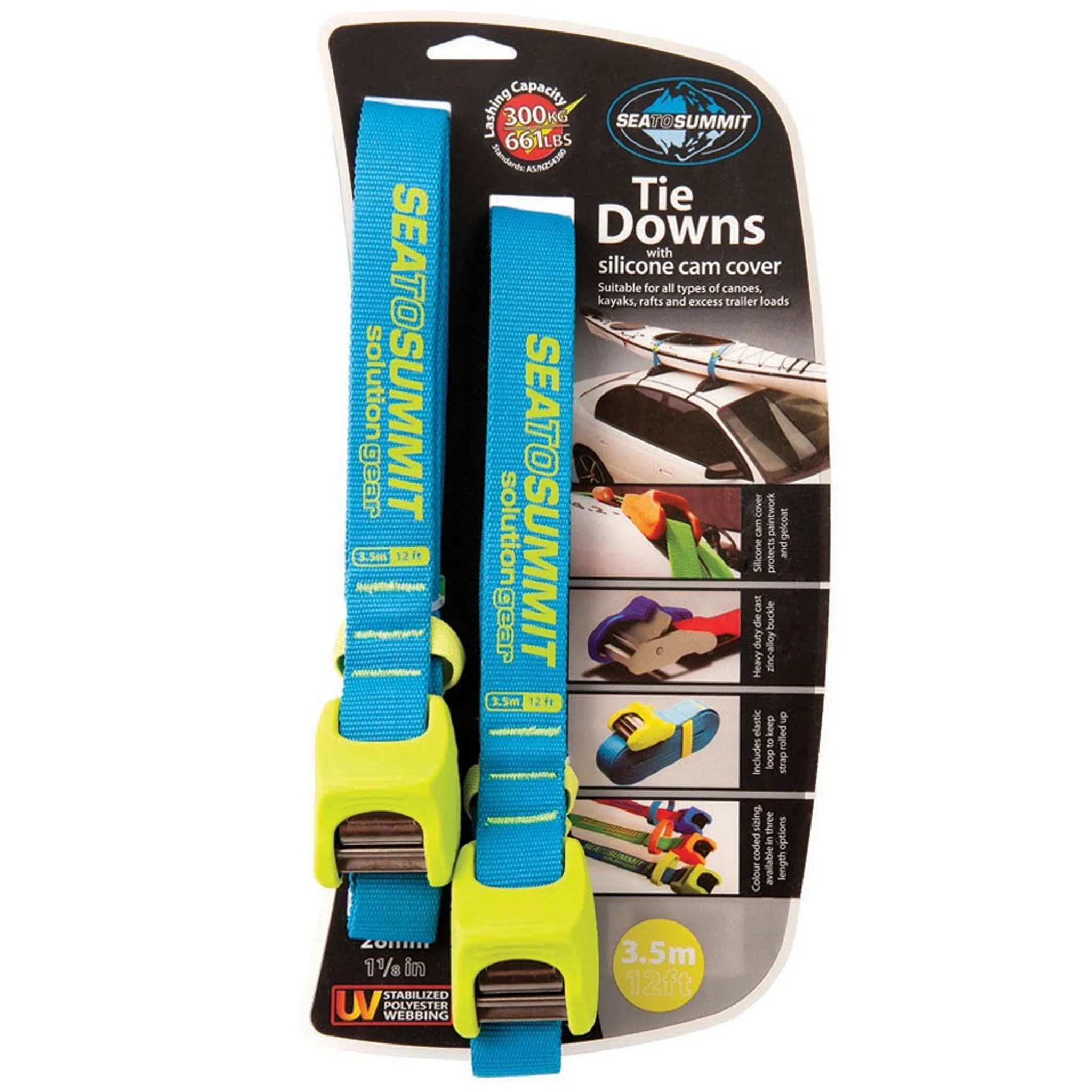 3.5m Tie Downs with Silicone Cam Cover