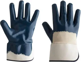 5NC641 GLOVE SAFETY MASTER NAVY STAR H/DUTY 3/4 NITRILE COATED JERSEY COTTON LINER 5NC641 GLOVE SAFETY MASTER NAVY STAR H/DUTY 3/4 NITRILE COATED JERSEY COTTON LINER