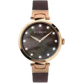 Accurist 8306 Ladies Brown Mesh Watch Accurist 8306 Ladies Brown Mesh Watch