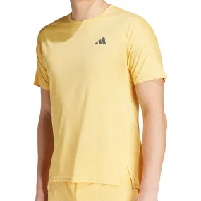adidas Adizero Short Sleeve Mens Running Top - Yellow adidas Adizero Short Sleeve Mens Running Top - Yellow