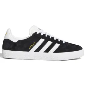 Adidas - Gazelle Adv Shoes Black/White/Gold Adidas - Gazelle Adv Shoes Black/White/Gold