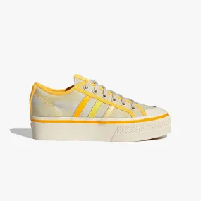 Adidas Originals | WMN'S NIZZA PLATFORM  { ALMOST YELLOW / ORANGE TINT Adidas Originals | WMN'S NIZZA PLATFORM  { ALMOST YELLOW / ORANGE TINT