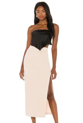Amanda Uprichard X REVOLVE Graceful Nashville Top in Black Amanda Uprichard X REVOLVE Graceful Nashville Top in Black
