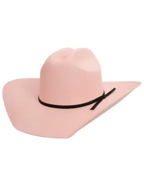 American Hat Makers - Pioneer - Straw Cowboy Hat in Pink American Hat Makers - Pioneer - Straw Cowboy Hat in Pink