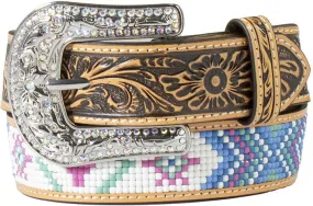 Angel Ranch Girl's Cactus Beaded Belt Angel Ranch Girl's Cactus Beaded Belt