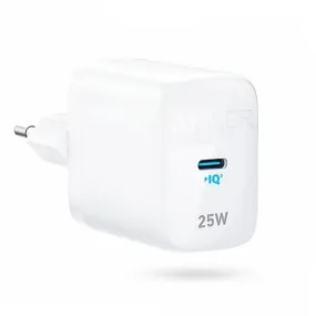 Anker 312 A2642G21 Ace 2 Wall Charger Type-C 25W Fast Charging - White Anker 312 A2642G21 Ace 2 Wall Charger Type-C 25W Fast Charging - White