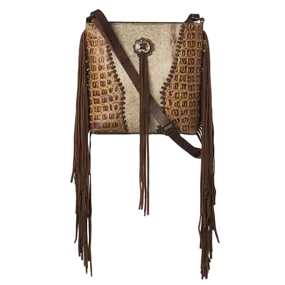 Ariat Ladies Laney Crocodile Print Crossbody Purse A770014402 Ariat Ladies Laney Crocodile Print Crossbody Purse A770014402