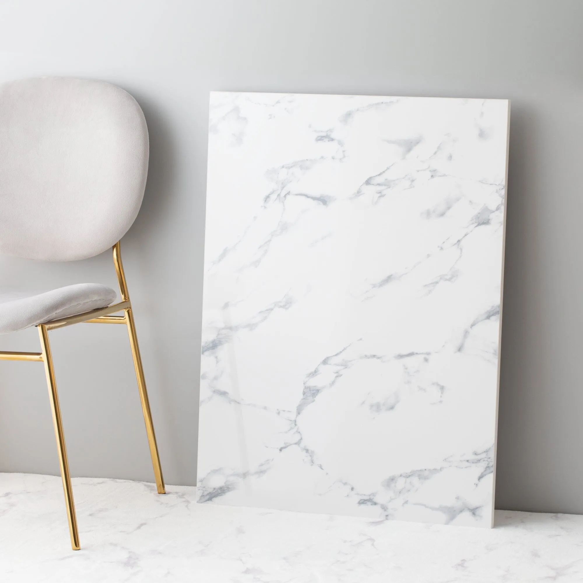 Art Table Marble L Gray