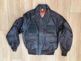Authentic A-2 Leather Flight Jacket Authentic A-2 Leather Flight Jacket