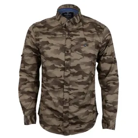 Badgley Camo Royal Designed Long Sleeve Shirt Badgley Camo Royal Designed Long Sleeve Shirt