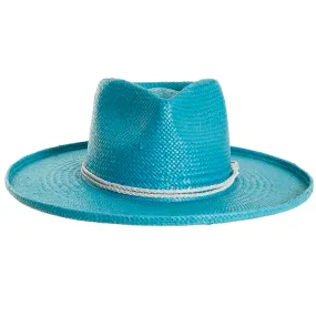 Bailey | Womens Turquoise Sun Straw Hat Western Cowgirl Hat - Bourbon Cowgirl Bailey | Womens Turquoise Sun Straw Hat Western Cowgirl Hat - Bourbon Cowgirl