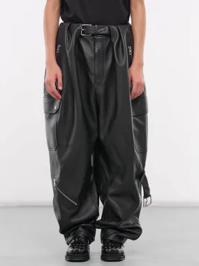 Balloon Cargo Trousers (HSM1Y54L37-1100-BLACK) Balloon Cargo Trousers (HSM1Y54L37-1100-BLACK)