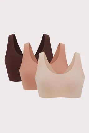 Barely Zero Classic Bra Trio Barely Zero Classic Bra Trio