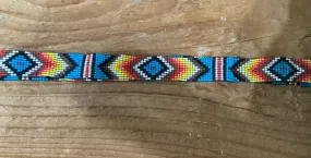 Beaded Stretch Hatband 3/4” Beaded Stretch Hatband 3/4”