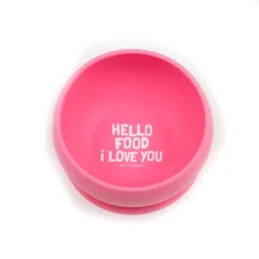 bella tunno silicone wonder bowl - hello food i love you bella tunno silicone wonder bowl - hello food i love you