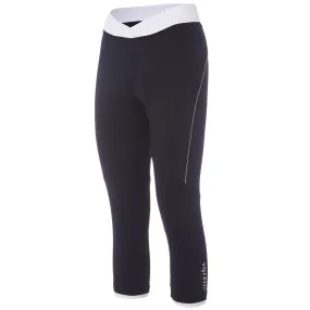 Bermuda donna Rh  Pista - Nero bianco Bermuda donna Rh  Pista - Nero bianco