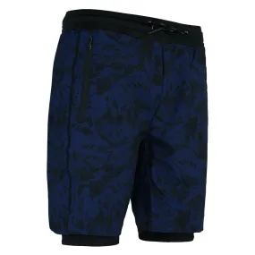 BG Men's Dual Layer Printed Shorts BG Men's Dual Layer Printed Shorts