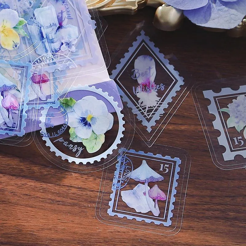 BGM Lavender Garden Post Office Clear Seal