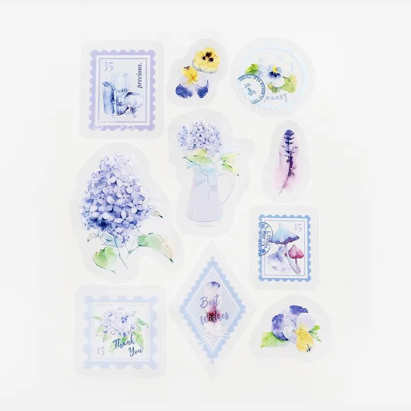 BGM Lavender Garden Post Office Clear Seal