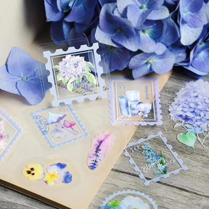 BGM Lavender Garden Post Office Clear Seal