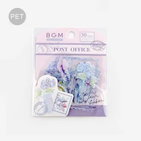 BGM Lavender Garden Post Office Clear Seal BGM Lavender Garden Post Office Clear Seal