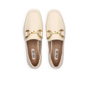 Bibi Lou Zagreb Off White Leather Loafers Bibi Lou Zagreb Off White Leather Loafers