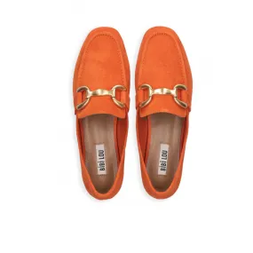 Bibi Lou Zagreb Orange Suede Loafers Bibi Lou Zagreb Orange Suede Loafers
