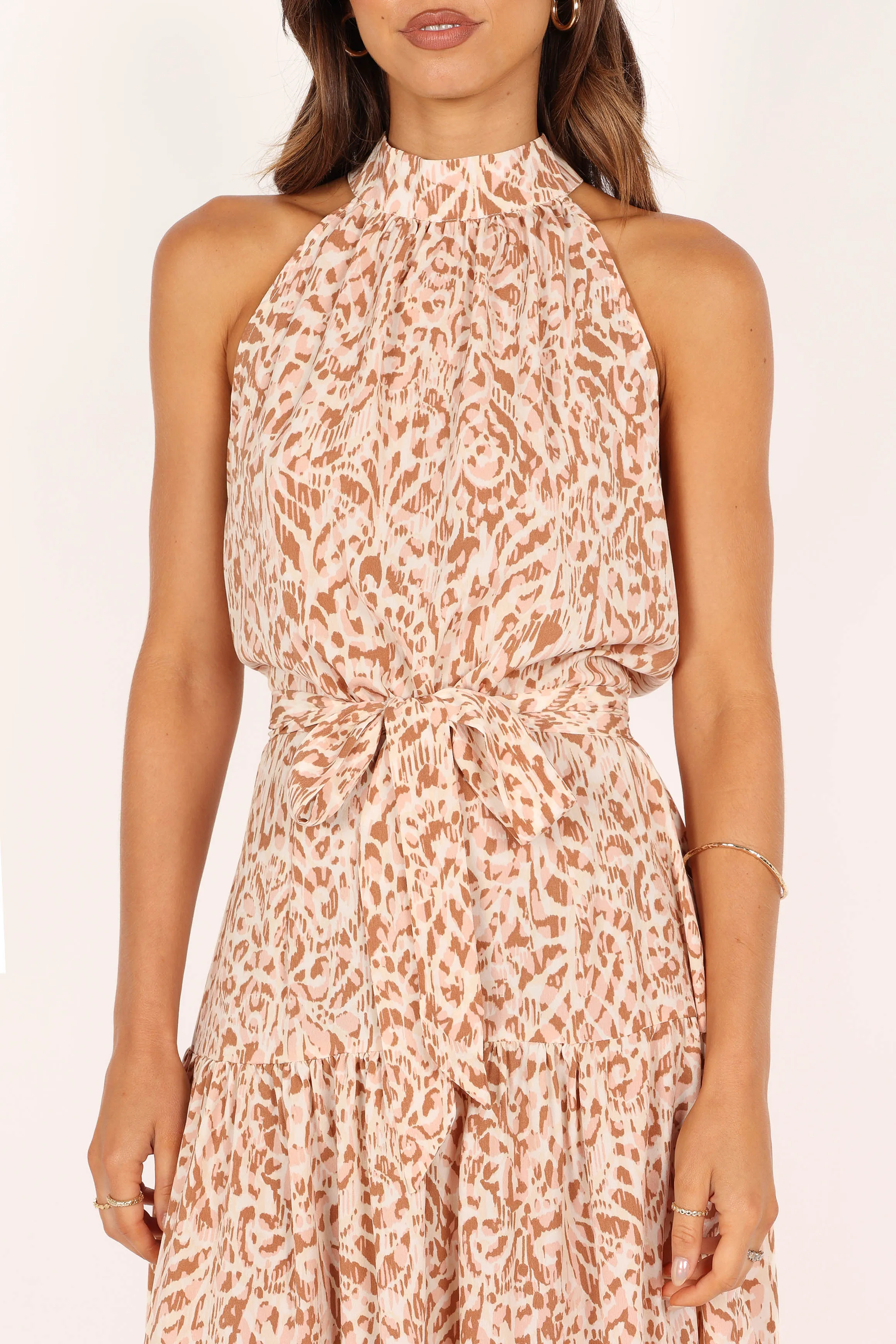 Bindi Maxi Dress - Animal Print