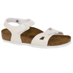 Birkenstock Kids Rio Birko-Flor Sandals Magic Galaxy White 25 N Birkenstock Kids Rio Birko-Flor Sandals Magic Galaxy White 25 N