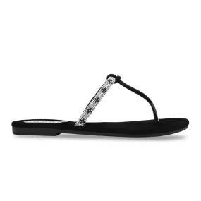 Black Casual Chappal CL1593 Black Casual Chappal CL1593
