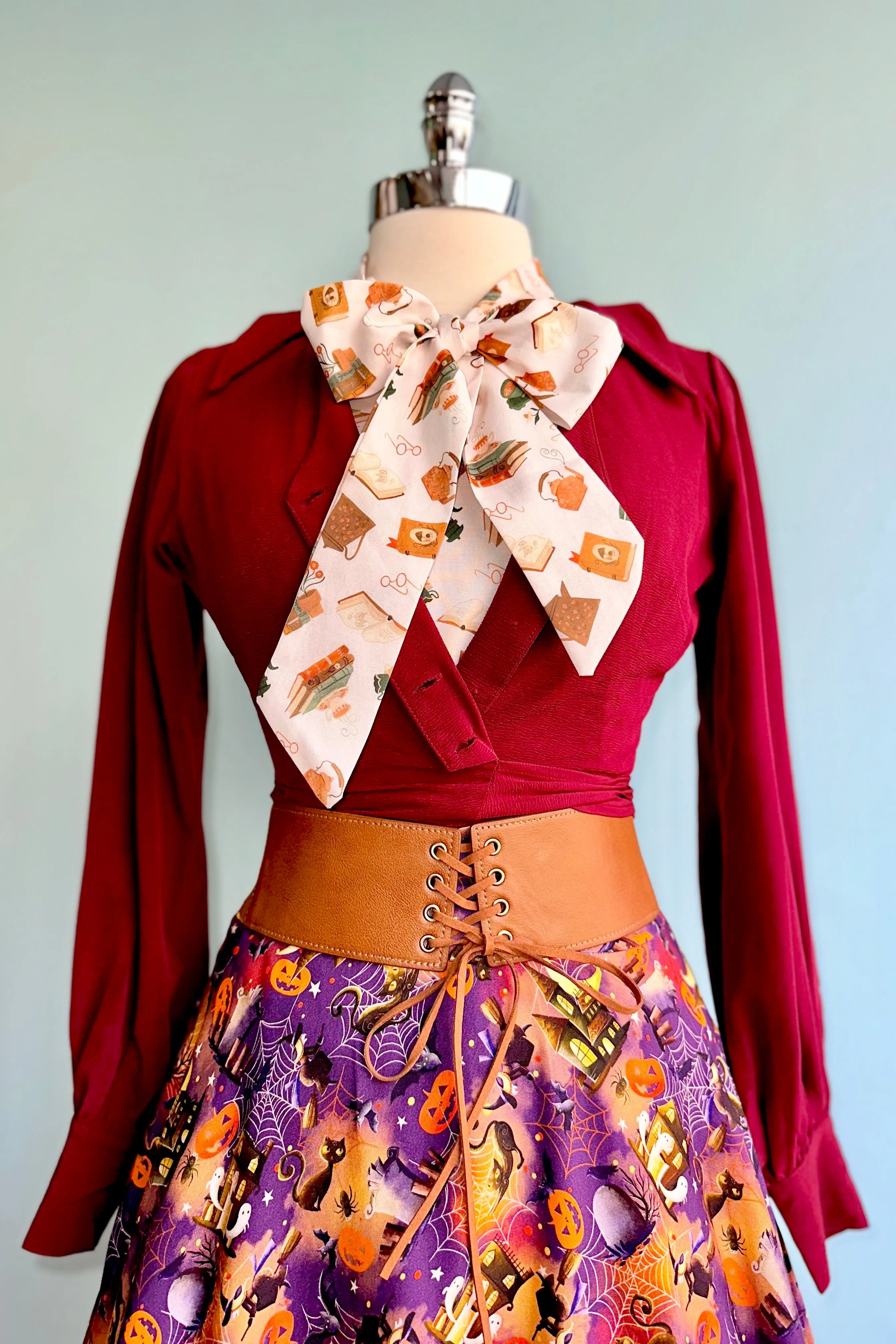 Black Cats and Witches Clara Skirt by Miss Lulo