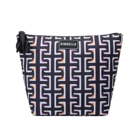 Black Geo Cosmetic Bag Black Geo Cosmetic Bag