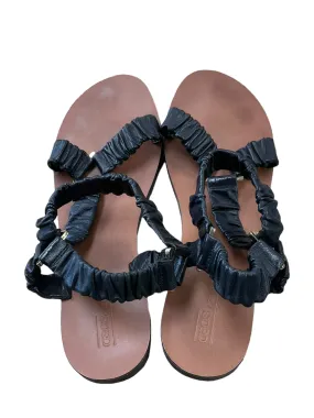 Black Sandals Flats Asos, Size 8 Black Sandals Flats Asos, Size 8