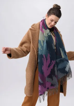 Blurred Floral Oversized Cashmink® Scarf Blurred Floral Oversized Cashmink® Scarf