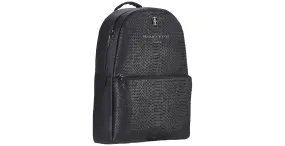 BNJ BACKPACK BLACK PYTHON CUT MATT NAPPA BNJ BACKPACK BLACK PYTHON CUT MATT NAPPA