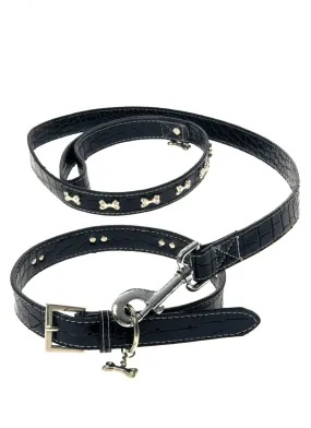 Bone Collar & Lead Set Bone Collar & Lead Set