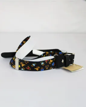 Bossini Black Adjustable Suspenders Bossini Black Adjustable Suspenders