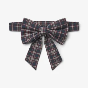 Bow Waist Sonja - navy check Bow Waist Sonja - navy check