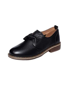 Bowknot Handmade Retro Flat shoes Bowknot Handmade Retro Flat shoes
