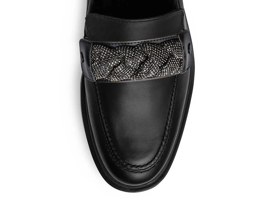 Braided Glitter - Classic Loafer Black PS1