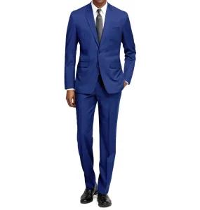 Braveman Men's Formal Two Piece 2-Piece Slim Fit Cut Suit Set Braveman Men's Formal Two Piece 2-Piece Slim Fit Cut Suit Set