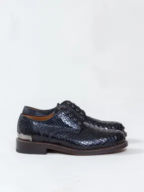 Bright Shoemakers, Western Derby, Black Python (limited edt) Bright Shoemakers, Western Derby, Black Python (limited edt)