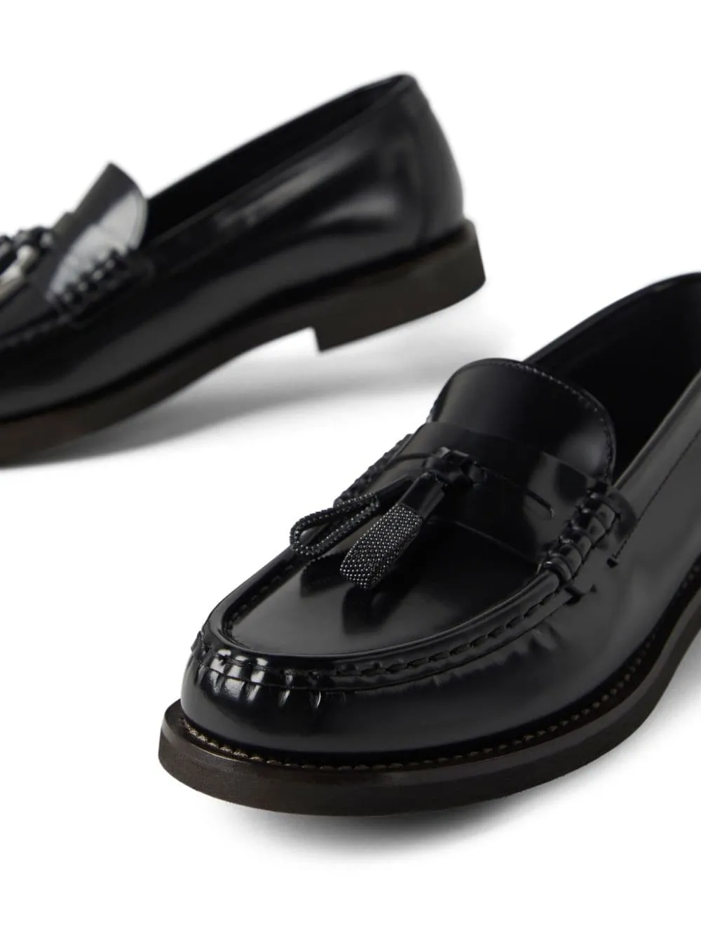 Brunello Cucinelli Women's Flat Shoes Black