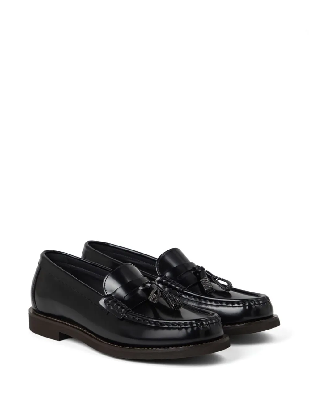 Brunello Cucinelli Women's Flat Shoes Black
