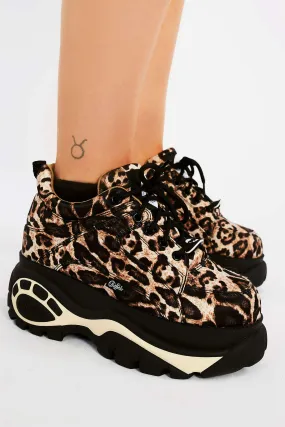 Buffalo London Leopard Print Platform Trainers Buffalo London Leopard Print Platform Trainers