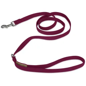 Burgundy Solid Leash Burgundy Solid Leash