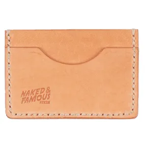 Card Case - Bovine Leather - Natural Tan Card Case - Bovine Leather - Natural Tan