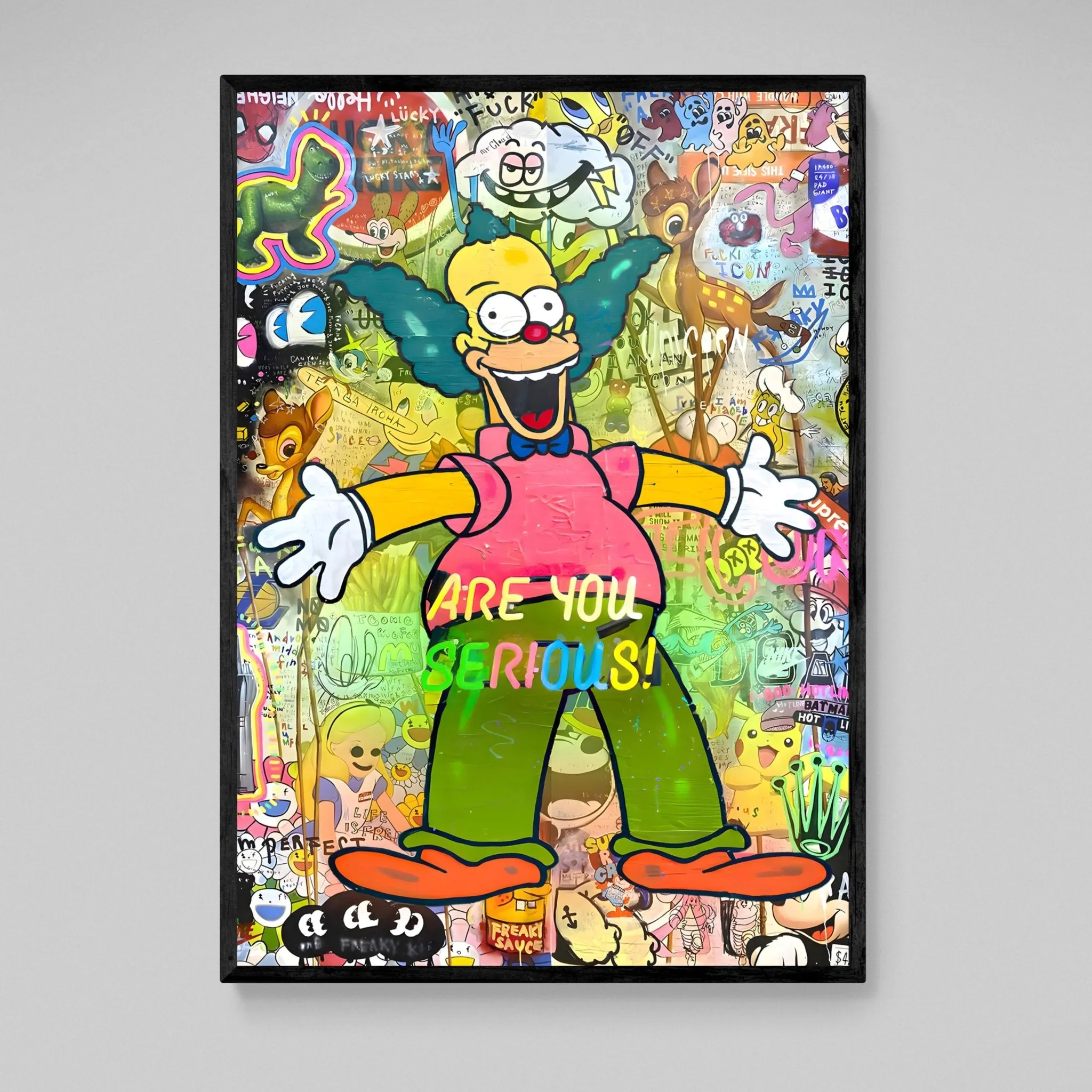 Cartoon Pop Canvas