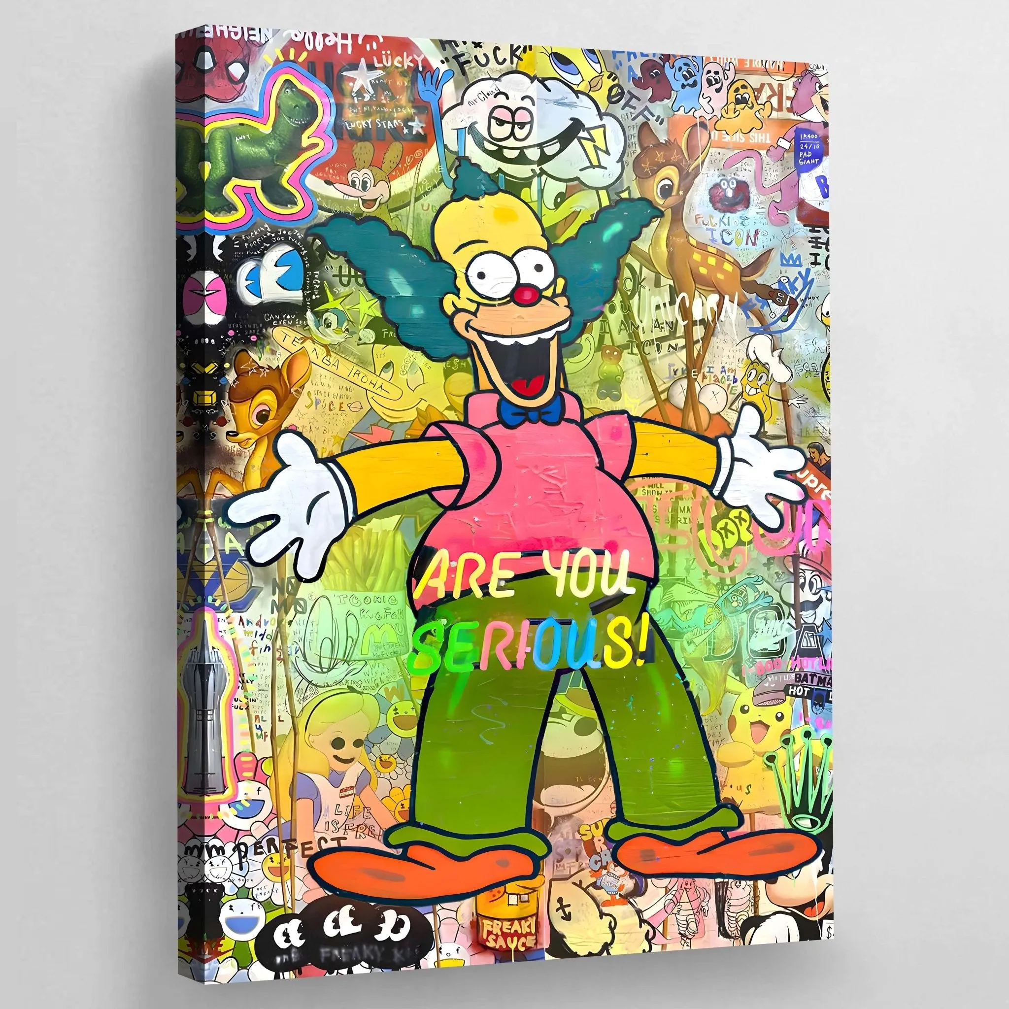 Cartoon Pop Canvas